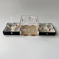 Fourmilière d'intérieur simple et tendance, multi-tailles, avec affichage des insectes, double nid interconnectable, zone d'élevage en sable et port d'alimentation par le haut