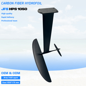 JFS HPS แผ่นฟอยล์คาร์บอนไฟเบอร์1050พร้อมถุงอุปกรณ์เสริม1460ตารางเซนติเมตรปีกไฮโดรฟอยล์สำหรับกระดานโต้คลื่นน้ำและมหาสมุทรใช้ HPS 1050อิเล็กโทร - Product Image 4