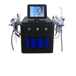 Appareil de dermabrasion hydraulique multi-tension pour salons de beauté, 6-en-1, dermabrasion à l'oxygène, peeling à l'eau, jet d'oxygène, appareil facial - Product Image 1