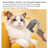 Kit de toilettage pour chat en bois 5 en 1 en gros en usine