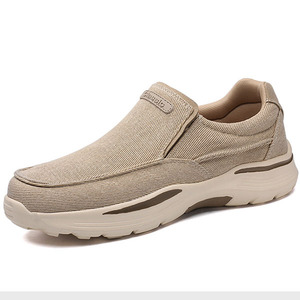 รองเท้าผ้าใบพื้นหนาสำหรับผู้ชาย รุ่นใหม่ปี 2026 รองเท้าผู้ชายแฟชั่น รองเท้าหุ้มข้อต่ำ รองเท้าผ้าใบลำลองแบบสวม - Product Image 2