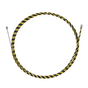 Nylon PET plastic fish tape cable puller wire puller fish Tape Fiberglass Wire Cable Running Rod Duct Rodder Fishtape Puller