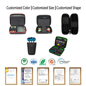 23g thép <span class=keywords><strong>tip</strong></span> Thùng trục phi tiêu Pin trường hợp chủ chuyên nghiệp Eva công cụ phi tiêu Bộ trường hợp túi - Product Image 5