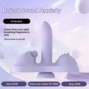 New Model Simulated Cushion Electric Dildo Multi-point Stimulation <b>Vibrating</b> Heating Features for Female Masturbator Adult - Product Image 5