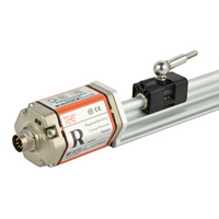 Ganti Temposonics 0.1mikron Transduser Perpindahan Linier Magnetostriktif Akurasi Tinggi Profibus-DP Perlindungan IP65 Tinggi