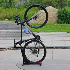 Soporte Vertical <span class=keywords><strong>de</strong></span> Acero para Bicicletas, <span class=keywords><strong>de</strong></span> Interior/Exterior, para Almacenamiento en Garaje, para Bicicletas <span class=keywords><strong>de</strong></span> <span class=keywords><strong>Montaña</strong></span> y Carretera, <span class=keywords><strong>de</strong></span> Primera Calidad - Product Image 4