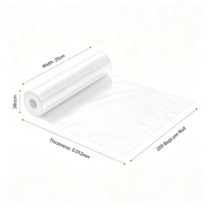 Rollo de Película Plástica Compostable Transparente con Hojas Perforadas e Impresión Personalizada - Product Image 4