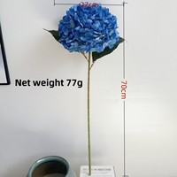 Floratop Factory Groothandel 252-bloemblaadjes Kunstzijde Grote Hortensia Bulk Kunstbloemen Bruiloft Binnen Buiten Huisdecoratie