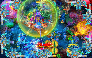 Mesa de juego de peces Panda Magic, Kung <span class=keywords><strong>Fu</strong></span> Panda, 8 jugadores, Ocean King 3, software de peces, máquina de pesca arcade, monedas en inglés - Product Image 5