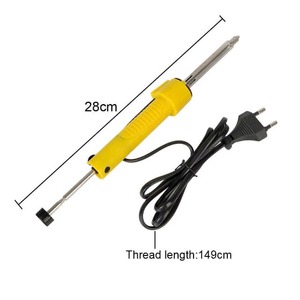 <span class=keywords><strong>Soldador</strong></span> eléctrico 2 en 1, herramienta de mano para equipo de soldadura de 220V <span class=keywords><strong>30W</strong></span>, pistola de succión de <span class=keywords><strong>estaño</strong></span>, herramienta de soldadura de precisión con enchufe europeo - Product Image 5