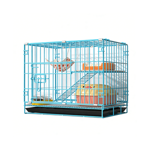 Cage pour <span class=keywords><strong>animaux</strong></span> de compagnie en métal, grande, multicouche, portable, empilable, de qualité supérieure, pliable - Product Image 1