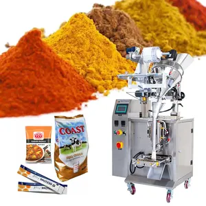 Automatic Spices detergent Powder Flour Pouch packing Machine Washing Milk Chilli Sachet Powder Packing Machine