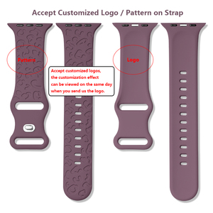 Correa de Reloj Deportiva de Silicona Transpirable con Estampado de Leopardo de <span class=keywords><strong>44MM</strong></span> para <span class=keywords><strong>Apple</strong></span> <span class=keywords><strong>Watch</strong></span> <span class=keywords><strong>SE</strong></span> - Product Image 3