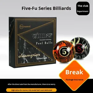<span class=keywords><strong>Bolas</strong></span> de <span class=keywords><strong>Billar</strong></span> Pool Crystal Ball de 57.2mm, Material de PVC de Alta Pureza, Patrones de Mármol, para Entrenamiento Amateur, Juegos de Snooker/Nueve <span class=keywords><strong>Bolas</strong></span> - Product Image 3