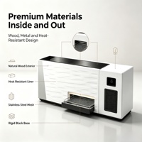 Bain froid premium avec refroidisseur intégré en acier inoxydable 304, carré, pour thérapie par l'eau froide, récupération sportive, salle de sport, spa, hôtel