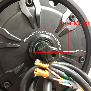 Motor de 72V 1500W con Sensor Hall para Patinete Eléctrico <span class=keywords><strong>Kaabo</strong></span> Wolf Warrior <span class=keywords><strong>King</strong></span> <span class=keywords><strong>GT</strong></span> <span class=keywords><strong>PRO</strong></span> PLUS + de 11 Pulgadas - Product Image 3