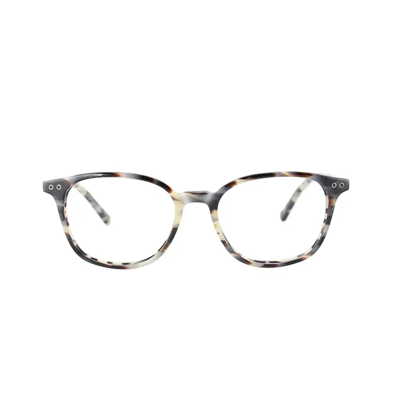 Monturas de lentes elegantes personalizables, gafas de acetato, Quadro di Spettacolo, montura para gafas