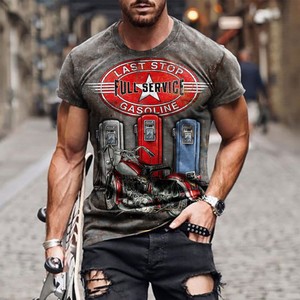 Evertop Customized Oversized Tshirt Anime Print for <strong>Polo</strong> Camiseta Para Hombre OEM/ODM Personalizada <strong>Ropa</strong> - Product Image 4