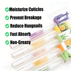 Huile de croissance des ongles parfumée aux fruits 3 ml, enrichie en vitamines, huile pour cuticules à la kératine, fortifiant pour les ongles, réparation des ongles endommagés, soin des ongles - Product Image 1