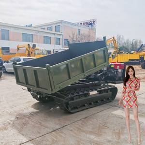 New Good Working Condition Agriculture Forestry Orchard <b>Carrier</b> Diesel Self Loading Mini Dumper - Product Image 4