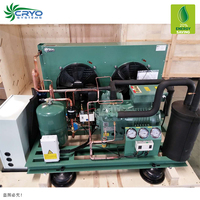 Congélateur vertical intérieur avec compresseur semi-hermétique, moteur 220V/380V, capacité de refroidissement élevée 1800W-95600W, refroidissement par air -40°C