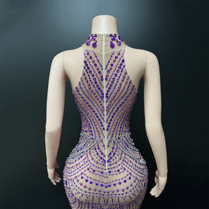 NOVANCE 2026 女式舞会礼服，露肩优雅闪亮亮片礼服，晚礼服，别致，适合舞会派对 - Product Image 4