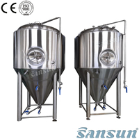 Réservoir de fermentage hygiénique en acier inoxydable, 10 l, réservoir de Fermentation de bière, pour équipement brasserie