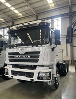 Tracteur routier d'occasion SHACMAN F3000 6x4 Euro 2 pour travaux lourds et technologiques sur routes difficiles en Afrique et en Asie centrale