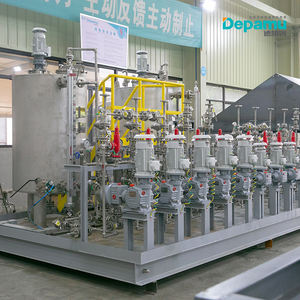 DEPAMU <span class=keywords><strong>Chemical</strong></span> Dosing <span class=keywords><strong>Skid</strong></span> DPJY-1.5X2-DPMSWABK22-6.5 com quatro bombas dosadoras e dois tanques para injeção de tratamento de águas residuais - Product Image 6