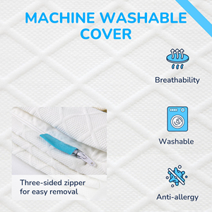 Ký túc xá phòng yếu tố cần thiết ngủ tốt duy nhất kích thước đầy đủ giường giá rẻ Bộ nhớ bọt mỏng công ty xốp Trung Quốc giường nệm Topper Twin XL <span class=keywords><strong>Pad</strong></span> - Product Image 4