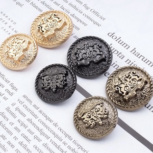 Designer Men's Jeans <b>Button</b> Sustainable Round Zinc Alloy Metal Shank With Plating Technique - Product Image 1