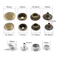 Machine électrique 10/12. Moule à pression en métal 5/15mm 201 bouton de retenue meurt oeillets outil de clouage Rivets en cuir