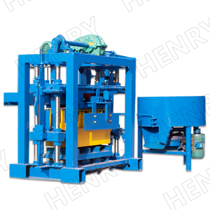 Machine à fabriquer des blocs de pavés en pierre manuelle à zig-zag Qt40-2, petite taille et prix abordable, faible investissement, pour les pays d'Asie centrale - Product Image 4