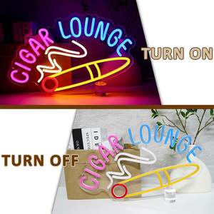 Acrylique Cigar Lounge Enseigne Au Néon pour Home Business Art Decor Salle De Réception Man Cave Smoke Shops Bar Party Store - Product Image 6