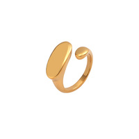 Individuell Gravierter Siegelring in Verschiedenen Stilen aus Edelstahl Verstellbarer Personalisierter Text Fingerring Geschenk für Frauen Männer