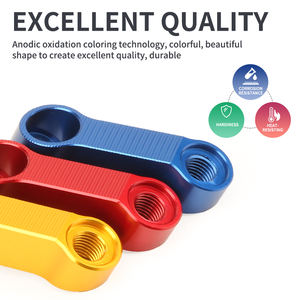 <span class=keywords><strong>Adaptateur</strong></span> universel de montage de rétroviseurs de <span class=keywords><strong>moto</strong></span> M10 CNC en aluminium - Product Image 3