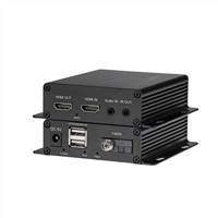 Convertisseur Fibre Optique 1080P avec Ports KVM, Extenseur Fibre Optique Ultra HD