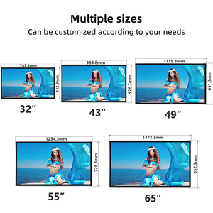 Trong nhà/ngoài trời kỹ thuật số biển màn hình tương tác 10 điểm cảm ứng LCD trong suốt Màn hình hiển thị cho quảng cáo - Product Image 4