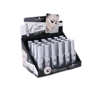 Custom Printed Makeup Corrugated Cardboard Eyelash Cosmetic Display Stand Cardboard <b>Counter</b> Carton Display for Eyeliner - Product Image 1