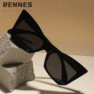 Lunettes de soleil œil de <span class=keywords><strong>chat</strong></span> rétro de haute qualité, tendance, verres optiques PC UV400, modèle à succès, mode pour l'extérieur, protection solaire - Product Image 5