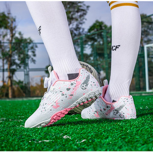 Chaussures de Football en salle pour enfants anti-dérapant cassé ongles garçon fille baskets <span class=keywords><strong>crampons</strong></span> entraînement chaussures de Football en plein air - Product Image 5