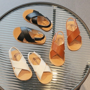 <span class=keywords><strong>Sandali</strong></span> incrociati alla moda estivi per bambini e bambine nuove scarpe da spiaggia Slip-On per bambini di medie dimensioni - Product Image 1