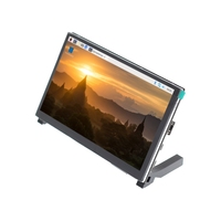 Moniteur IPS de type H de 7 pouces pour Raspberry Pi, écran HD MI haute résolution 1024*600 avec support réglable