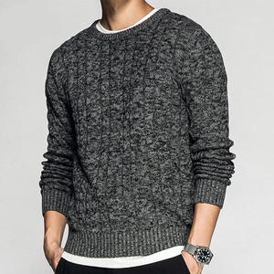 Best Quality Shetland Wool <strong>Men's</strong> Leisure Long Sleeve 7gg Thick Knit <strong>Cardigan</strong> Unique Yarn Winter Sweater Design OEM <strong>Woollen</strong> - Product Image 1