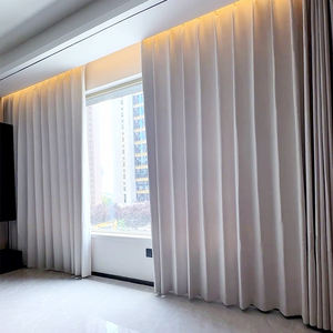 조명 트랙을 갖춘 최신 지능형 커튼 모터 공장-맞춤형 전자 스마트 기능 숨겨진 디자인 - Product Image 6