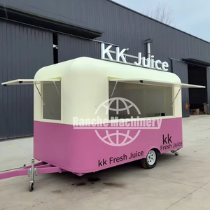 Remorque alimentaire mobile entièrement équipée, remorque de restauration de rue avec cuisine complète, camion alimentaire mobile à base de maïs - Product Image 1