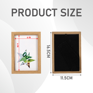 Chúc mừng sinh nhật tường máy tính để bàn 4x6inch khung ảnh bằng gỗ tự nhiên với Quà Tặng mat cho trẻ em và người lớn - Product Image 4