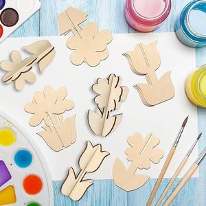 <span class=keywords><strong>Fiore</strong></span> <span class=keywords><strong>di</strong></span> tulipano in <span class=keywords><strong>legno</strong></span> 3D per decorazioni per feste-fai da te in <span class=keywords><strong>legno</strong></span> a forma <span class=keywords><strong>di</strong></span> <span class=keywords><strong>fiore</strong></span> bianco - Product Image 3