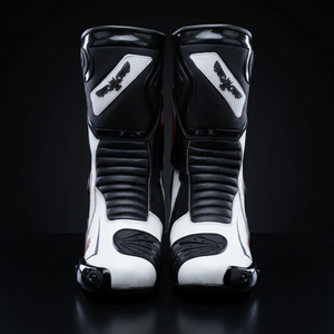 Bottes en cuir pour moto pour hommes, chaussures de course et de tourisme pour moto, logo et couleur personnalisés, chaussures de moto pour hommes - Product Image 4