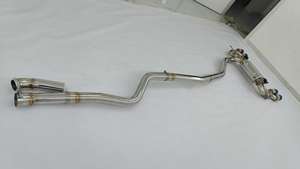 CSZ para <span class=keywords><strong>BMW</strong></span> F44 M235i Gran Coupé B48 2.0T 2020-2024, Sistema de Escape Deportivo Valvetronic con Silenciador Catback y Cuatro Salidas - Product Image 4